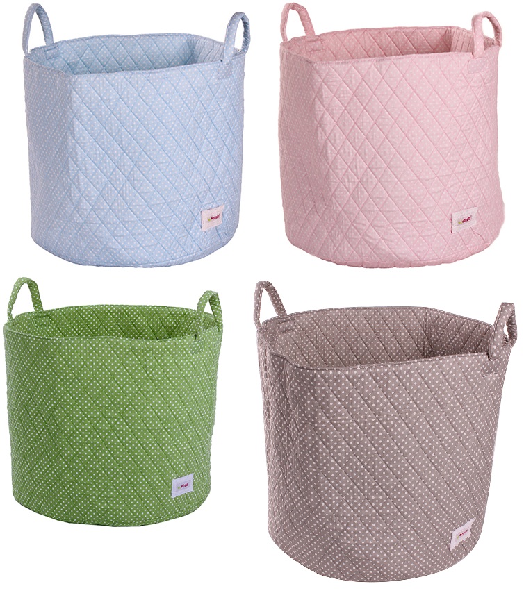 Minene fabric storage bags for toys and laundry